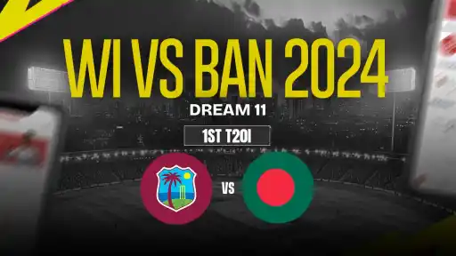 WI vs BAN Dream11 Prediction, West Indies vs Bangladesh, 1st T20I